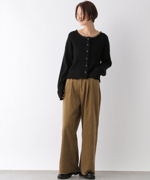 LEPSIM(レプシィム)の「細コールタックパンツ 145477(その他パンツ・レディース・チャコールグレー/グレイッシュベージュ/ブラウン・FREE)」の19枚目の写真