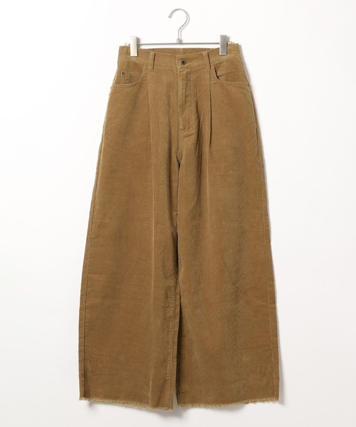 LEPSIM(レプシィム)の「細コールタックパンツ 145477(その他パンツ・レディース・チャコールグレー/グレイッシュベージュ/ブラウン・FREE)」の22枚目の写真