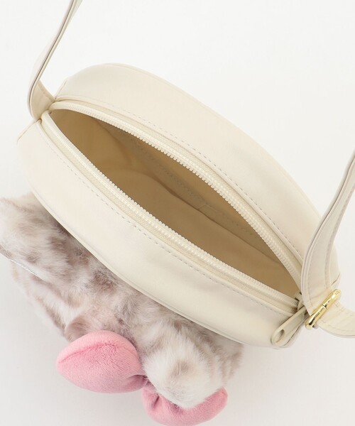 ANY（エニィ）の「ふわふわネコポシェット（ショルダーバッグ・キッズ・ベージュ系6/ブラック系・F）」の9枚目の写真