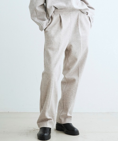 three dots(スリードッツ)の「ウーリージャージー パンツ(その他パンツ・レディース・グレー系その他/ブラック・X-SMALL/SMALL/MEDIUM)」の2枚目の写真