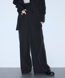 【MAISON BREEZE reveur】side lace tuck pants サイドレースタックパンツ
