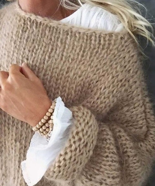 ローゲージオフショルニット（ニット/セーター）｜CADBURY（キャドバリー）