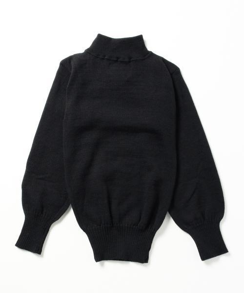 BEAMS BOY(ビームスボーイ)の「BEAMS BOY / DEAD STOCK モックネックニット(ニット/セーター・レディース・ブラック・ONE SIZE)」の6枚目の写真