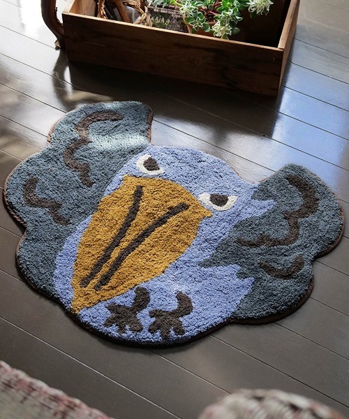 チチカカ（チチカカ）の「バンザイバードマット【WEB限定】（ラグ/マット・レディース・その他3/その他2/その他1/その他4・FREE）」の3枚目の写真