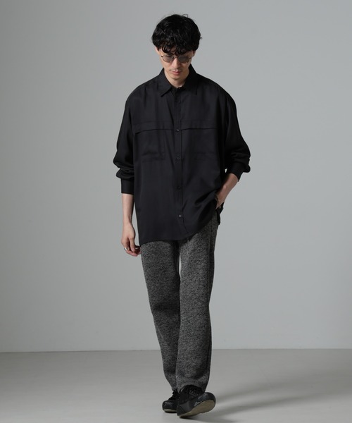 セール】テンセルツイルポケットレギュラーカラーシャツ（シャツ
