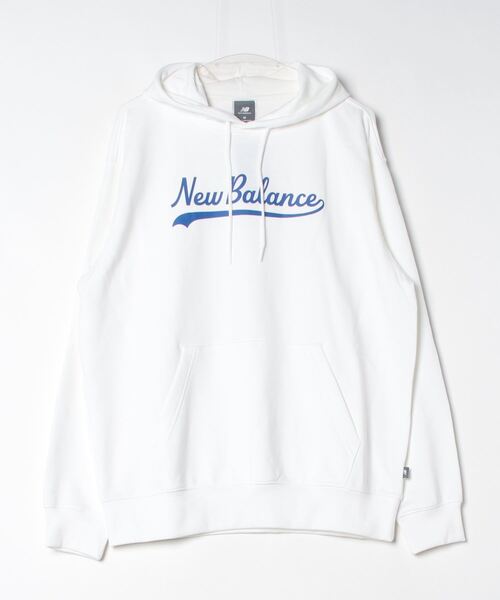 ニューバランス New Balance レガシースクリプトフーディースウェット_（スウェット）｜New Balance（ニューバランス）