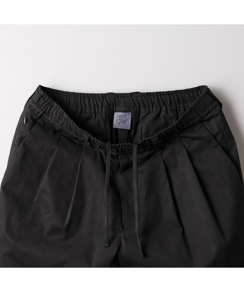 ユナイテッドアローズ　ゴルフ　黒パンツ 2プリーツ ワイドパンツ 1（その他パンツ）｜UNITED ARROWS GOLF