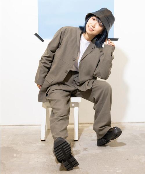 L.H.P（エルエイチピー）の「yipyip/イップイップ/REVERSIBLE HAT（ハット・レディース・グレー・FREE）」の13枚目の写真