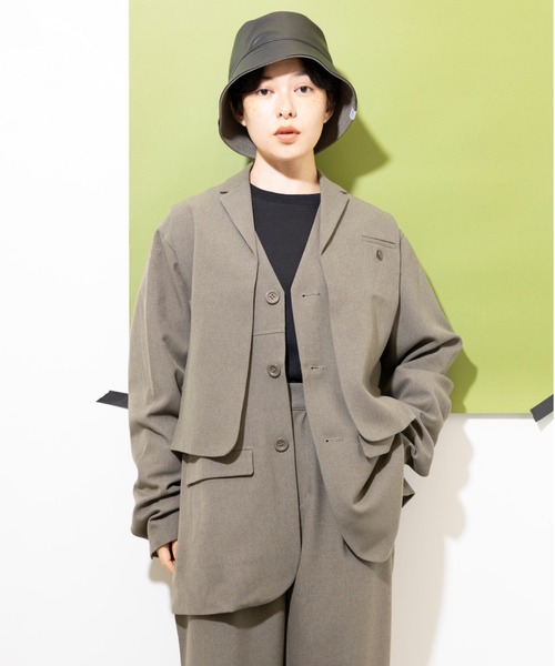 L.H.P（エルエイチピー）の「yipyip/イップイップ/REVERSIBLE HAT（ハット・レディース・グレー・FREE）」の4枚目の写真