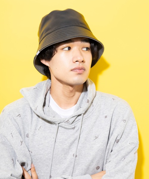 L.H.P（エルエイチピー）の「yipyip/イップイップ/REVERSIBLE HAT（ハット・レディース・グレー・FREE）」の6枚目の写真