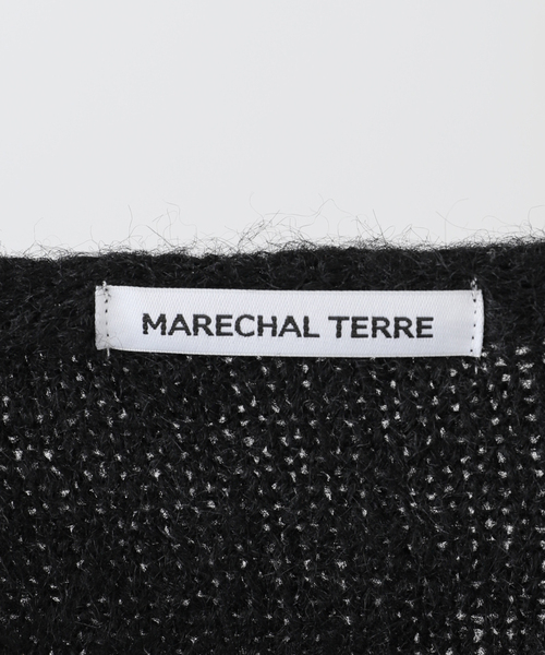 La TOTALITE(ラトータリテ)の「【MARECHAL TERRE/マルシャルテル】リボンデザインニット(ニット/セーター・レディース・チャコールグレー/アイボリー/ブラック・FREE)」の14枚目の写真