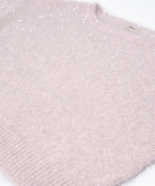 flower（フラワー）の「パーティーシャギーニット（ニット/セーター・レディース・ピンク/カーキ・FREE）」の15枚目の写真