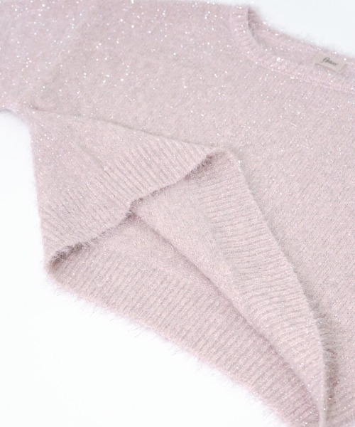 flower（フラワー）の「パーティーシャギーニット（ニット/セーター・レディース・ピンク/カーキ・FREE）」の16枚目の写真