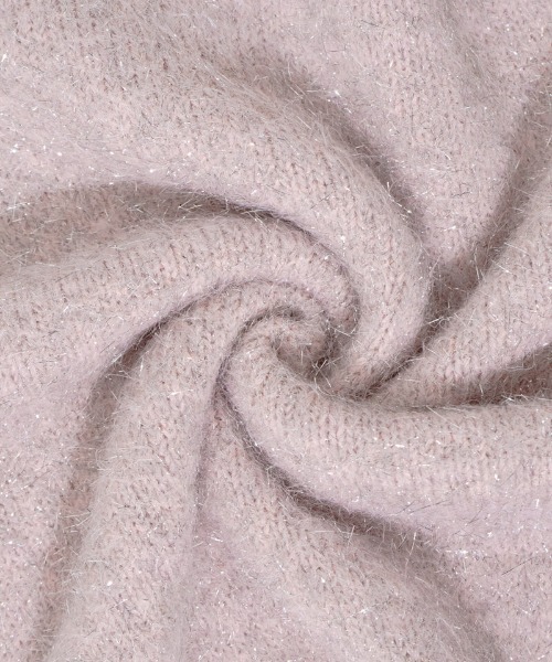 flower（フラワー）の「パーティーシャギーニット（ニット/セーター・レディース・ピンク/カーキ・FREE）」の18枚目の写真