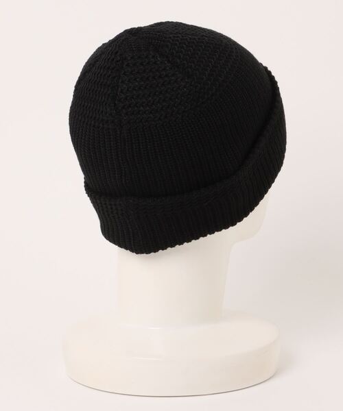 Basiquenti（ベーシックエンティ）の「【Basiquenti】Pattern Poly Watch（パターンポリワッチ）BCD-Y41982（ニットキャップ/ビーニー・メンズ・キャメル/ダークグリーン/杢グレー/ブラック・FREE）」の5枚目の写真