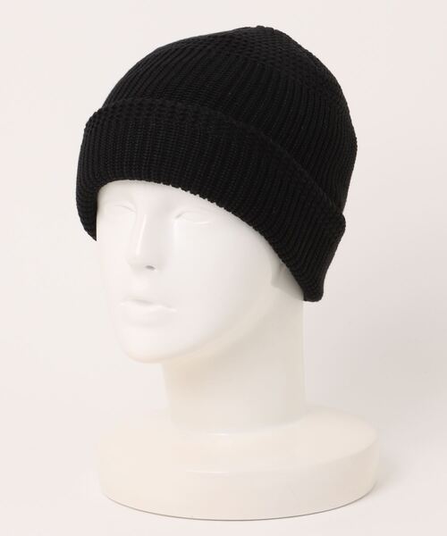 Basiquenti（ベーシックエンティ）の「【Basiquenti】Pattern Poly Watch（パターンポリワッチ）BCD-Y41982（ニットキャップ/ビーニー・メンズ・キャメル/ダークグリーン/杢グレー/ブラック・FREE）」の7枚目の写真