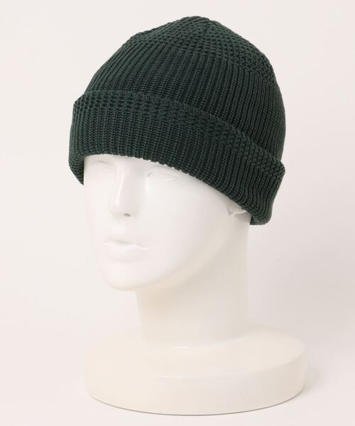 Basiquenti（ベーシックエンティ）の「【Basiquenti】Pattern Poly Watch（パターンポリワッチ）BCD-Y41982（ニットキャップ/ビーニー・メンズ・キャメル/ダークグリーン/杢グレー/ブラック・FREE）」の9枚目の写真