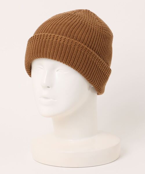 Basiquenti（ベーシックエンティ）の「【Basiquenti】Pattern Poly Watch（パターンポリワッチ）BCD-Y41982（ニットキャップ/ビーニー・メンズ・キャメル/ダークグリーン/杢グレー/ブラック・FREE）」の10枚目の写真