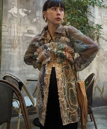 【正規品M】AMERI RIPPLE SHAGGY ART SKIRT AMERI RIPPLE SHAGGY ART SKIRT