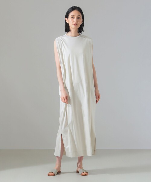 別注】SLOANE / タックショルダー ワンピース［手洗い可