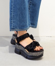 byあしながおじさん | 厚底グリッタースポーツサンダル　8990005(サンダル)