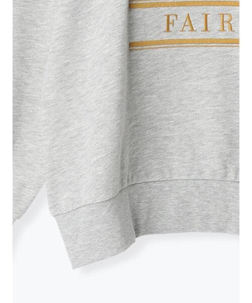 ehka sopo(エヘカソポ)の「エンブレム刺繍スウェット(Tシャツ/カットソー・レディース・ネイビー/キナリ/グレー・F)」の8枚目の写真