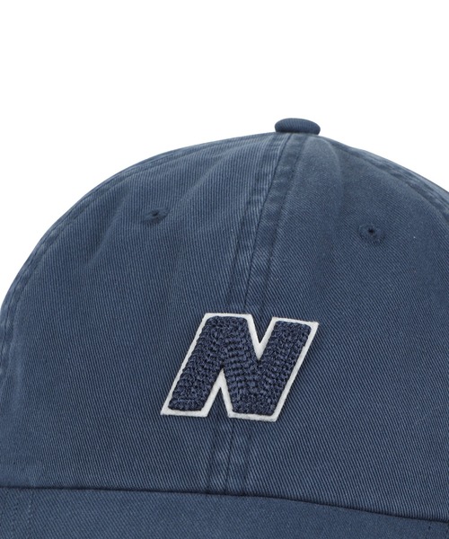 NEW BALANCE（ニューバランス）の「6パネルブロックNスナックバックキャップ（キャップ・メンズ・ネイビー・ONE SIZE）」の3枚目の写真