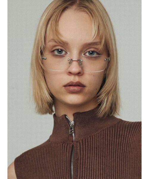 EMODA（エモダ）の「リムレスクリアグラス（メガネ・レディース・クリア・FREE）」の17枚目の写真