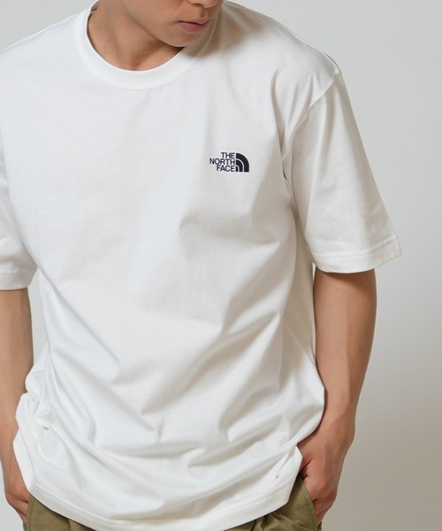 THE NORTH FACE（ザノースフェイス）の「THE NORTH FACE/ノースフェイス 半袖 Tシャツ ショートスリーブフラッシュドライグローブグリッドコットンティー NT32550（Tシャツ/カットソー・メンズ・ロイヤルブルー/ブラック/ホワイト×グレー/グレー/ネイビー/ホワイト・XL/L/M/S/XXL）」の2枚目の写真