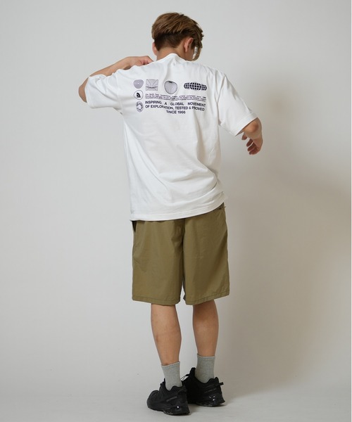 THE NORTH FACE（ザノースフェイス）の「THE NORTH FACE/ノースフェイス 半袖 Tシャツ ショートスリーブフラッシュドライグローブグリッドコットンティー NT32550（Tシャツ/カットソー・メンズ・ロイヤルブルー/ブラック/ホワイト×グレー/グレー/ネイビー/ホワイト・XL/L/M/S/XXL）」の9枚目の写真