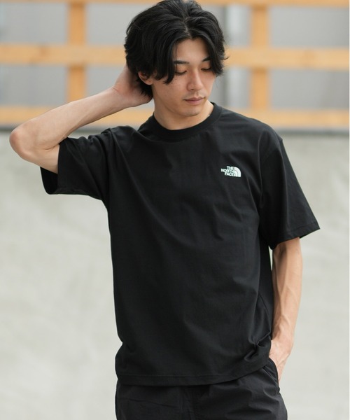 THE NORTH FACE（ザノースフェイス）の「THE NORTH FACE/ノースフェイス 半袖 Tシャツ ショートスリーブフラッシュドライグローブグリッドコットンティー NT32550（Tシャツ/カットソー・メンズ・ロイヤルブルー/ブラック/ホワイト×グレー/グレー/ネイビー/ホワイト・XL/L/M/S/XXL）」の10枚目の写真
