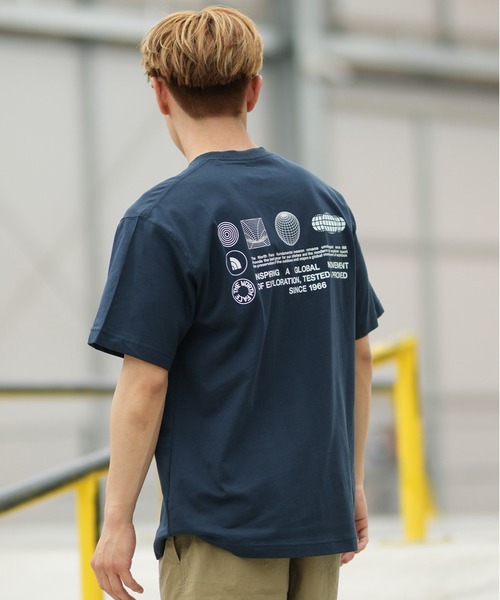 THE NORTH FACE（ザノースフェイス）の「THE NORTH FACE/ノースフェイス 半袖 Tシャツ ショートスリーブフラッシュドライグローブグリッドコットンティー NT32550（Tシャツ/カットソー・メンズ・ロイヤルブルー/ブラック/ホワイト×グレー/グレー/ネイビー/ホワイト・XL/L/M/S/XXL）」の17枚目の写真