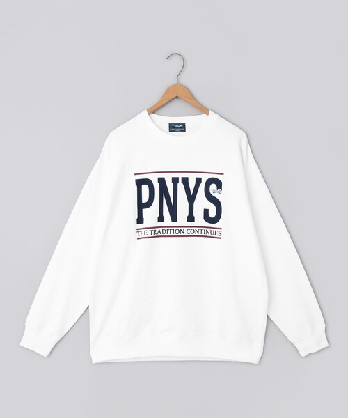PENNEYS(ぺニーズ)の「Penneys(ぺニーズ)別注クリアコットンロゴプリントスウェット(スウェット・メンズ・ネイビー/ホワイト/ライトグレー・M/L/XL)」の22枚目の写真