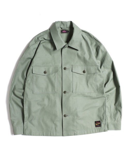 ROTAR（ローター）の「Back satin Military shirt（シャツ/ブラウス・メンズ・ブラック/オリーブ・MEDIUM/LARGE/X-LARGE）」の18枚目の写真