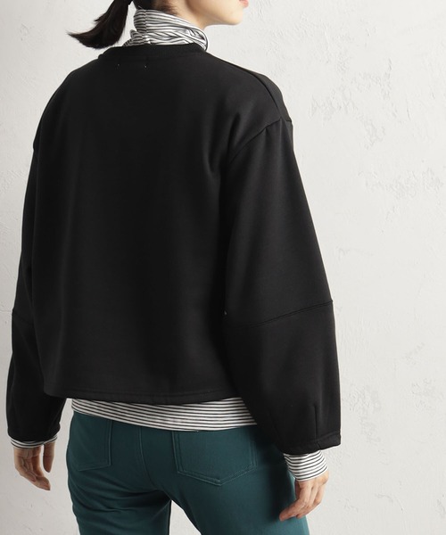 FOUND GOOD（ファウンドグッド）の「ウラシャギーPO（Tシャツ/カットソー・レディース・ベージュ/グリーン系2/グレー系8/ブラック・S/M/L）」の7枚目の写真