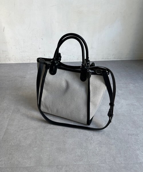 【WEB限定】ノットハンドルトートバッグ（ショルダーバッグ）｜DouDou（ドゥドゥ） 6,224円