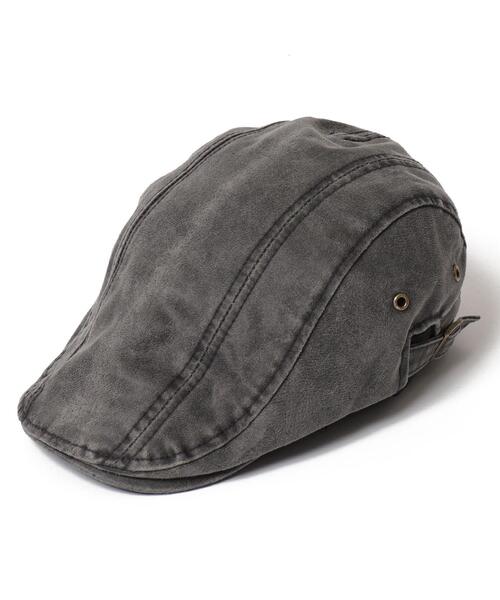 WEGO（ウィゴー）の「WEGO/ヴィンテージPUハンチング（ハンチング/ベレー帽・レディース・ブラウン/ブラック・FREE）」の9枚目の写真