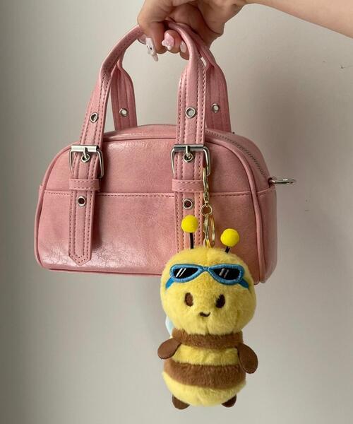セール】WEGO/サングラスみつばちぬいぐるみキーホルダー