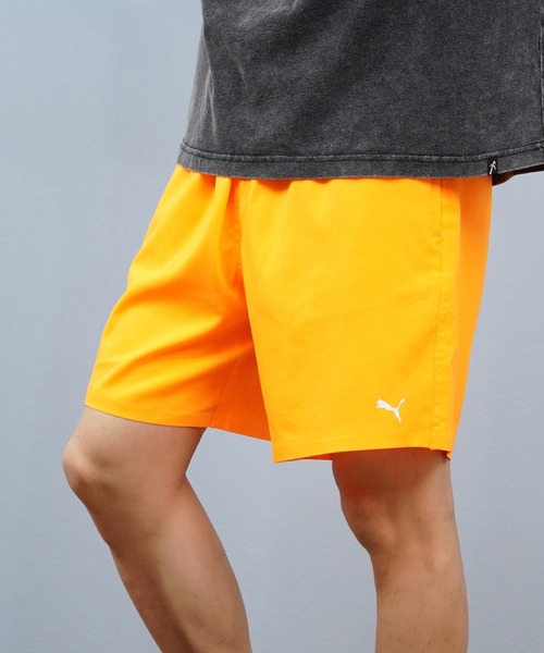 PUMA（プーマ）の「PUMA/プーマ 水着 水陸両用 PUMA SWIM MID 907660（水着・メンズ・ブラック/ライトブルー/オレンジ/ミント/イエロー・S/M/L）」の5枚目の写真