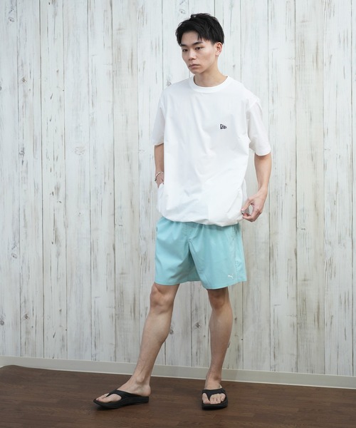 PUMA（プーマ）の「PUMA/プーマ 水着 水陸両用 PUMA SWIM MID 907660（水着・メンズ・ブラック/ライトブルー/オレンジ/ミント/イエロー・S/M/L）」の21枚目の写真