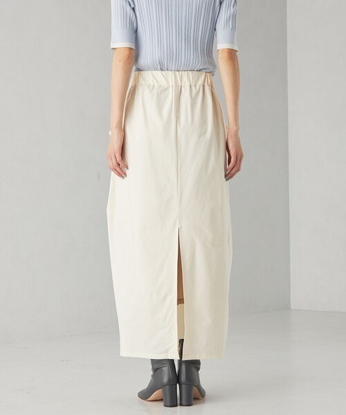 EMMEL REFINES（エメルリファインズ）の「＜EMMEL REFINES＞EMタック タフタジャージ スカート（スカート・レディース・ブラック/オフホワイト・M/S）」の20枚目の写真