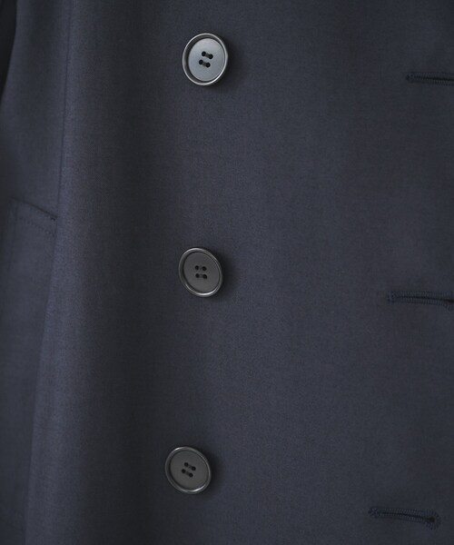 UNTITLED（アンタイトル）の「【通勤】バックサテン トレンチコート（トレンチコート・レディース・ネイビー/ベージュ・44/02/03/04/46/48/50/42/00/01）」の13枚目の写真