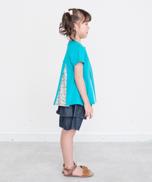 RAGMART（ラグマート）の「タックフレアTシャツ（Tシャツ/カットソー・キッズ・ピンク/ブルー/パープル・130cm/120cm/110cm/100cm）」の6枚目の写真