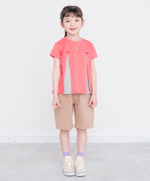 RAGMART（ラグマート）の「タックフレアTシャツ（Tシャツ/カットソー・キッズ・ピンク/ブルー/パープル・130cm/120cm/110cm/100cm）」の14枚目の写真