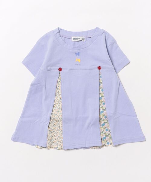 RAGMART（ラグマート）の「タックフレアTシャツ（Tシャツ/カットソー・キッズ・ピンク/ブルー/パープル・130cm/120cm/110cm/100cm）」の8枚目の写真