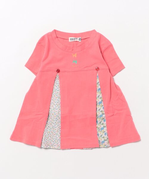 RAGMART（ラグマート）の「タックフレアTシャツ（Tシャツ/カットソー・キッズ・ピンク/ブルー/パープル・130cm/120cm/110cm/100cm）」の13枚目の写真