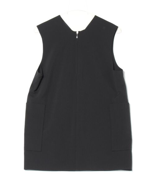 TITE IN THE STORE（ティテ　インザ　ストア）の「【前後2WAY】ノースリーブジレブラウス（シャツ/ブラウス・レディース・チャコールグレー/ブラック・38）」の9枚目の写真