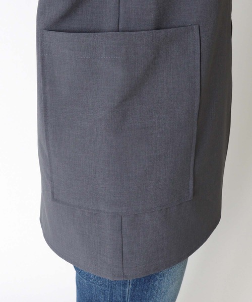 TITE IN THE STORE（ティテ　インザ　ストア）の「【前後2WAY】ノースリーブジレブラウス（シャツ/ブラウス・レディース・チャコールグレー/ブラック・38）」の15枚目の写真