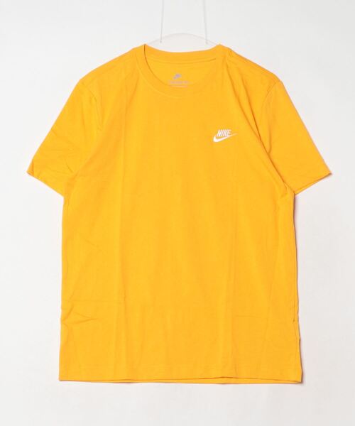 NIKE(ナイキ)の「ナイキ NIKE ナイキ クラブ Tシャツ(Tシャツ/カットソー・メンズ・イエロー・S/M/L/LL/3L)」の1枚目の写真
