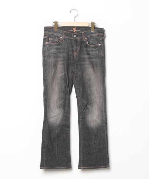 ブランド古着】加工ブーツカットデニムパンツ（デニムパンツ）｜Seven 